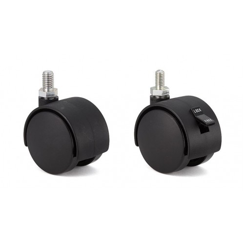 Twin Wheel Caster (Threaded Bolt Type)